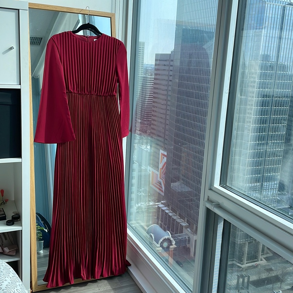 Red dress